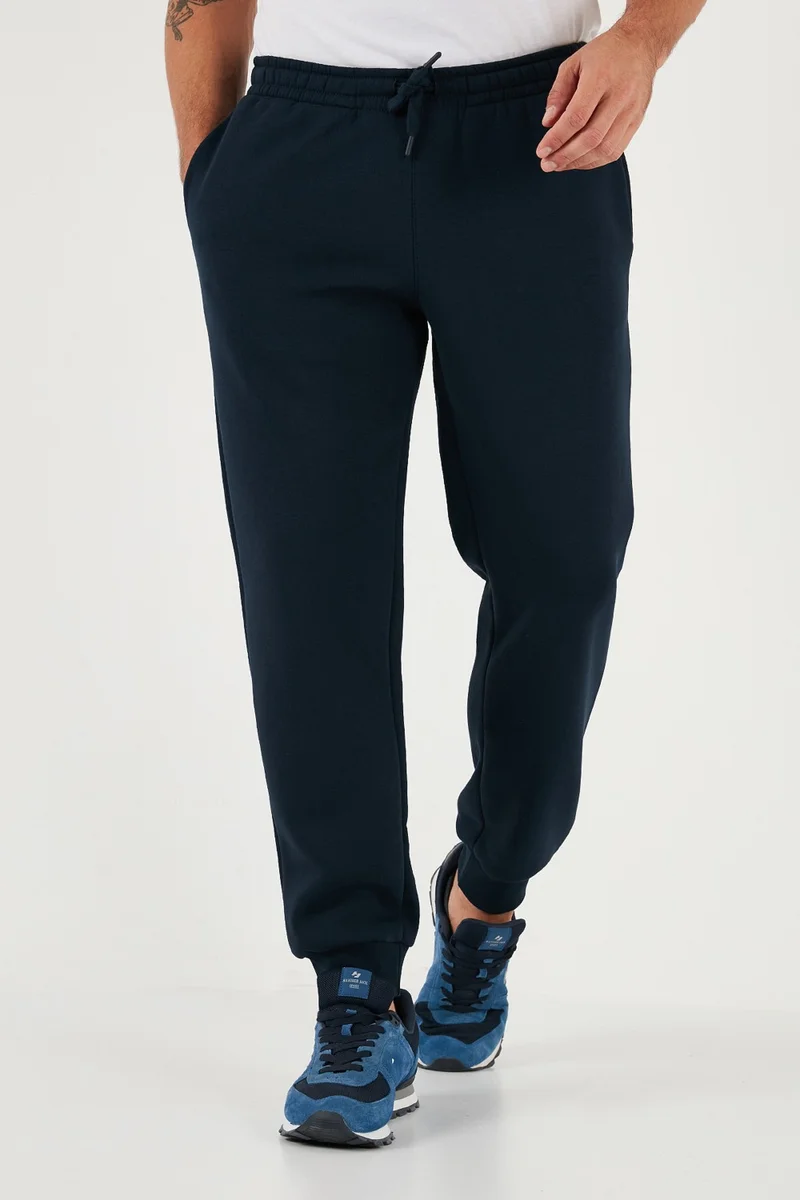 بوراتي Cotton Regular Fit Normal Waist Pocket Sweatpants Men's Sweatpants 5908060