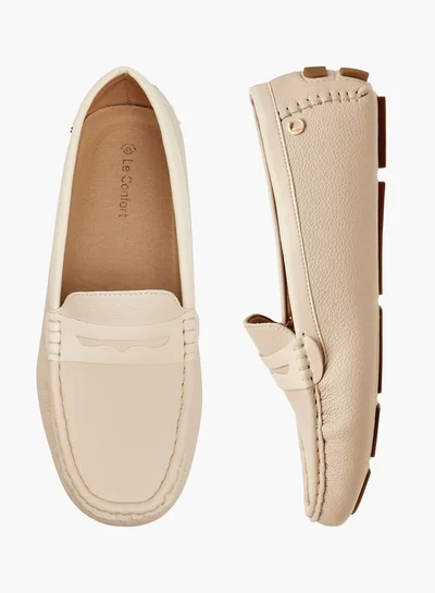 Le Confort Women Textured Slip-On Loafers