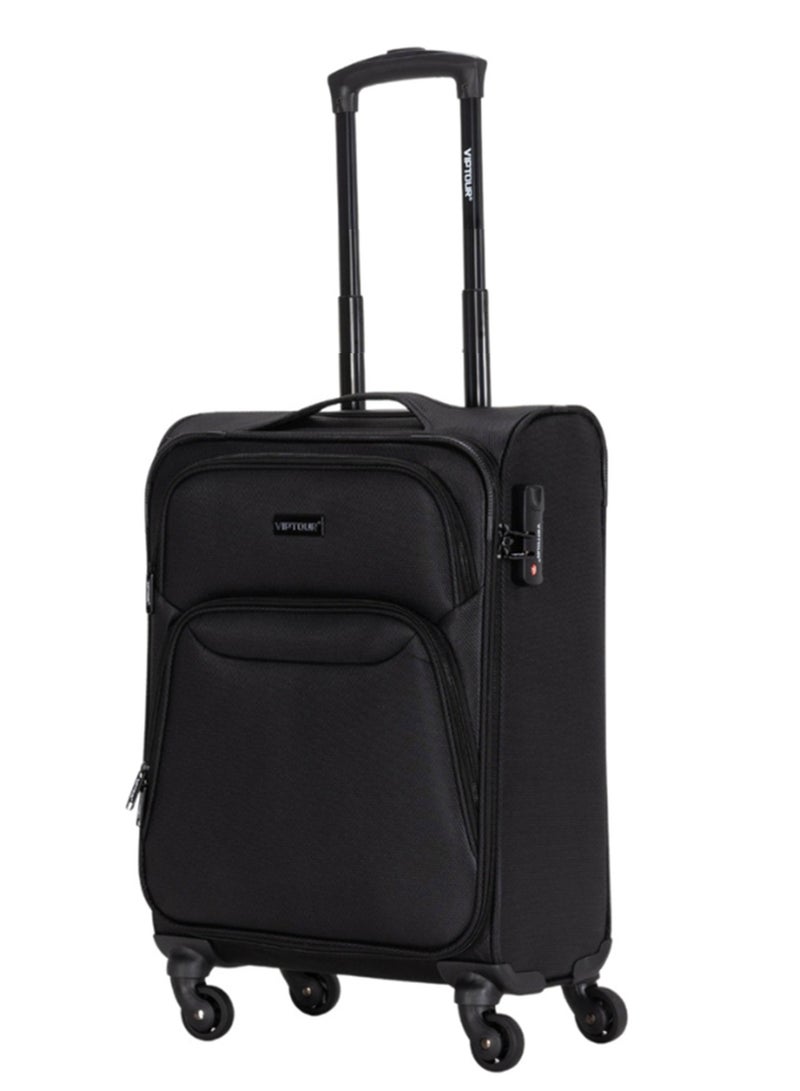 VIPTOUR Lightweight Single Piece Luggage 20 Inch Trolley Bag With 4 Spinner Wheels - Image 1