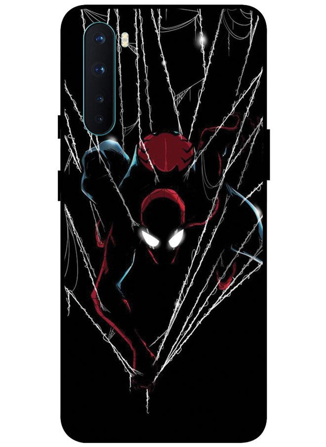 EYE CATCH - Protective Case Cover For OnePlus Nord Smart Series Printed Protective Case Cover for OnePlus Nord Spiderman - Image 1
