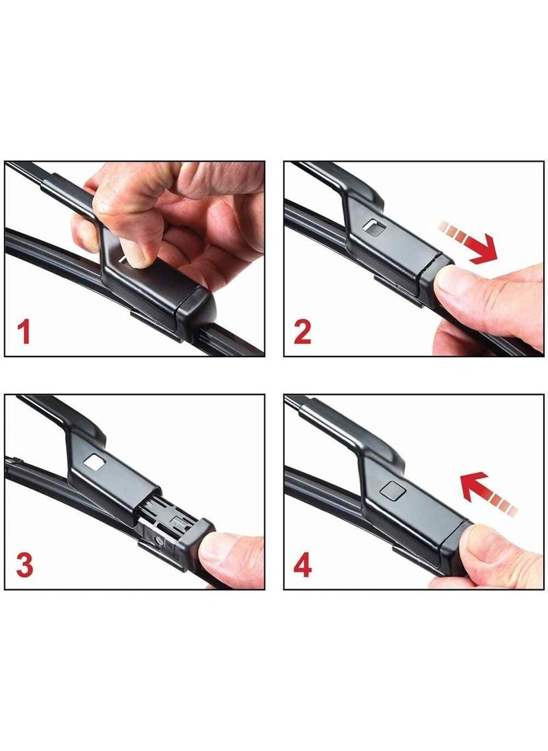 RBW - 90512 Volvo V50 2005-2012 Front Wiper Set - Image 1