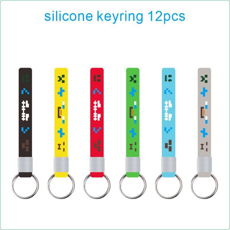 Cartoon Silicone Keychain Animation Silicone Keychain Game Surrounding Silicone Keychain - Image 3