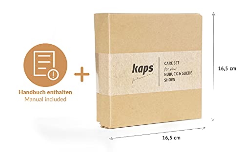 Kaps Complete Shoe Clean and Care Kit, Care Set for Nubuck and Suede Boots and Shoes, Footwear Cleaning pack - Image 4
