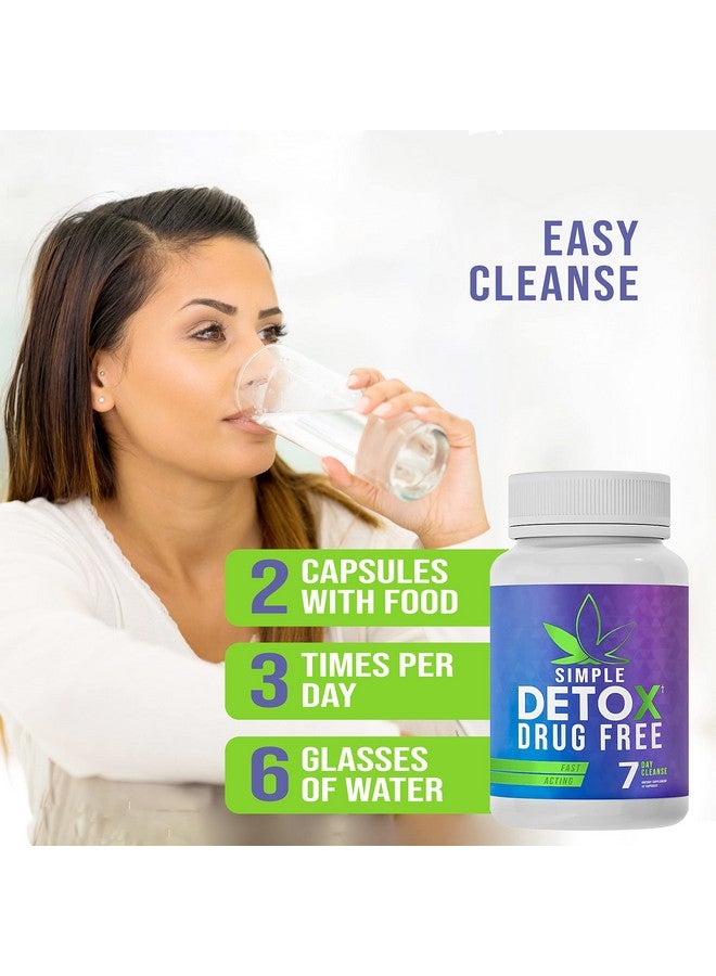 Generic Simple Detox Cleanse | Support for Ultimate Body Detox | Made in USA | Detox Cleanse for Men & Women | 42 Capsules  - Image 2