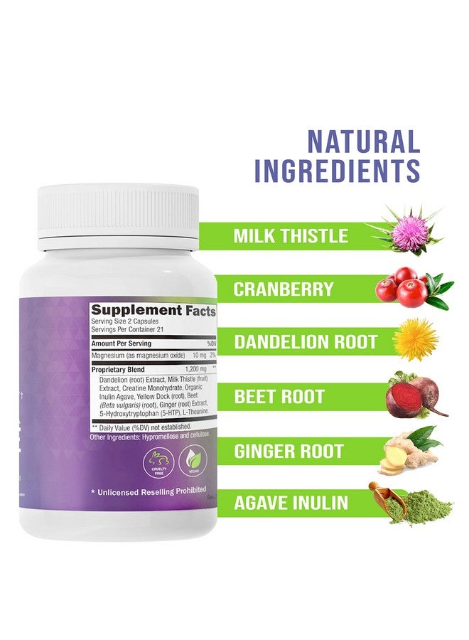 Generic Simple Detox Cleanse | Support for Ultimate Body Detox | Made in USA | Detox Cleanse for Men & Women | 42 Capsules  - Image 4