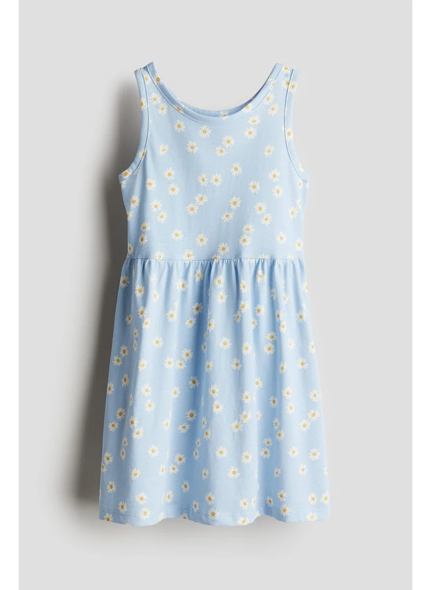 H&M Patterned Cotton Dress