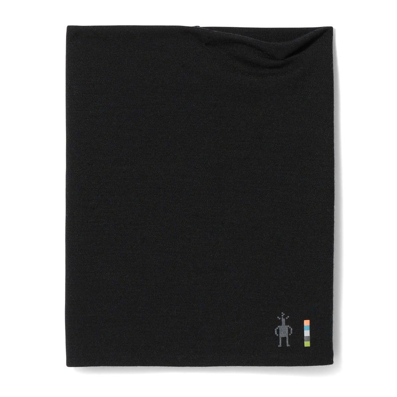 Smartwool Thermal Merino Reversible Neck Gaiter For Men and Women Black-black One Size - Image 1