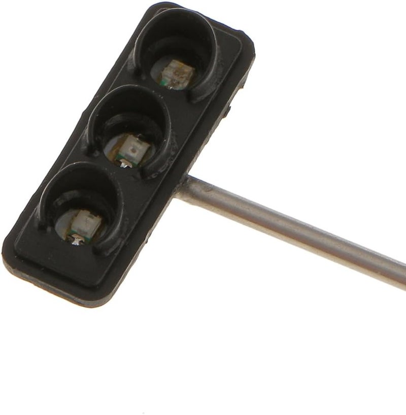 klarako 3 TRAFFIC LIGHT HO OO Scale Model Railroad Crossing Led Street Signal 7CM 4# - Image 2