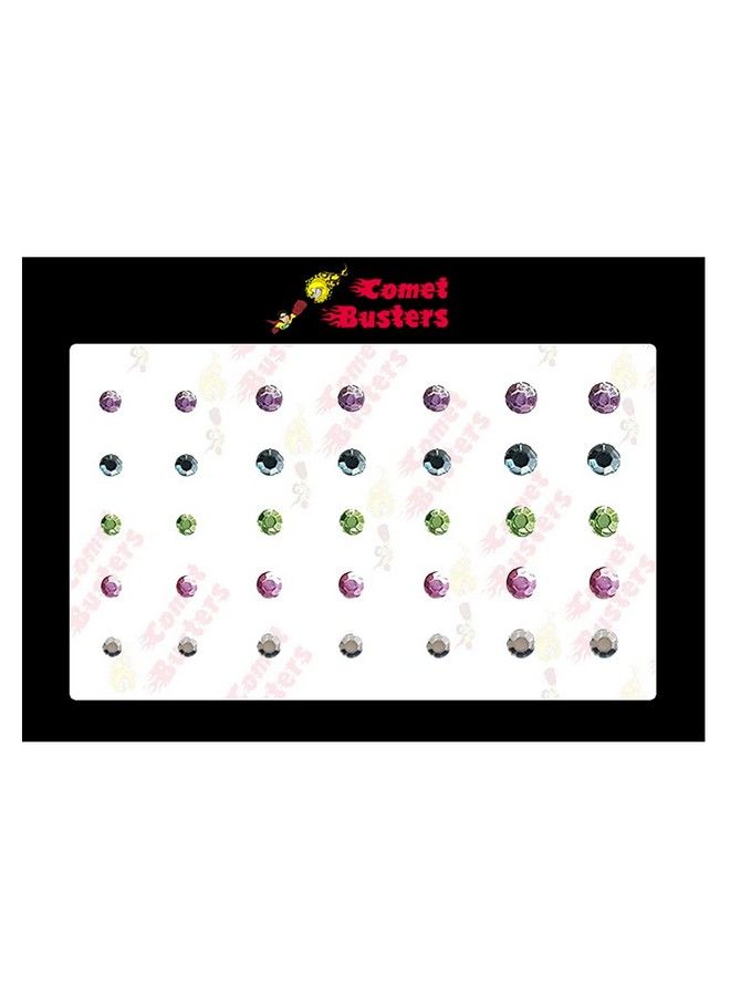 Comet Busters Beautiful Multicolor And Multisize Bindi (Bin1012) - Image 4