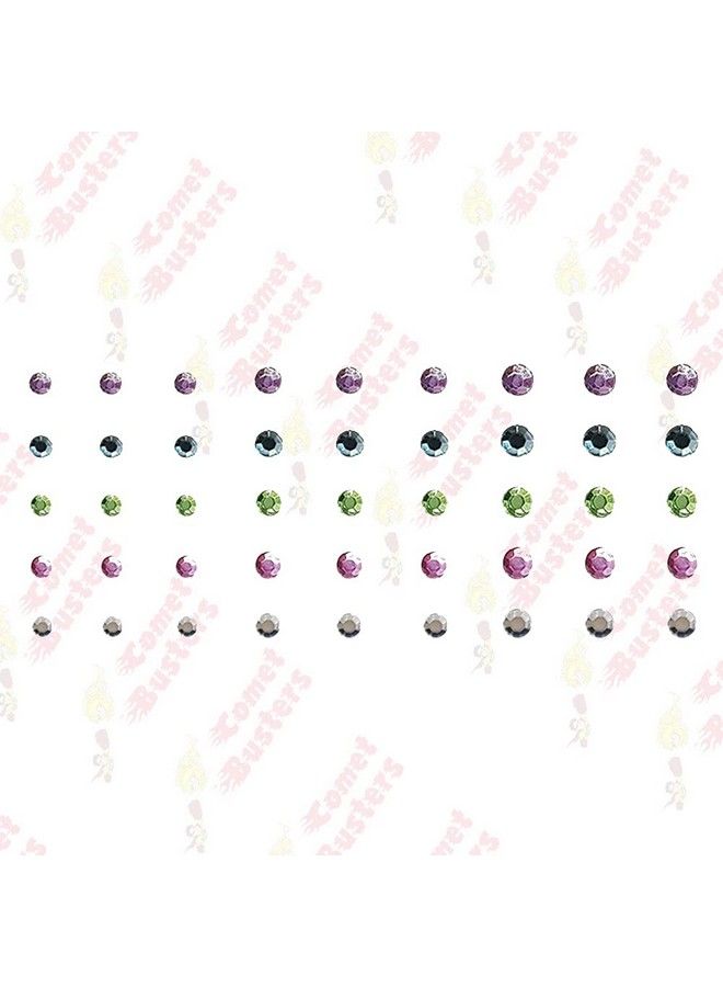 Comet Busters Beautiful Multicolor And Multisize Bindi (Bin1012) - Image 5