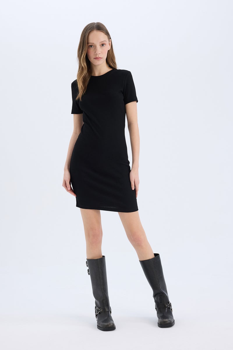 DeFacto Woman Bodycon Crew Neck Camisole Mini Dress  - Image 2