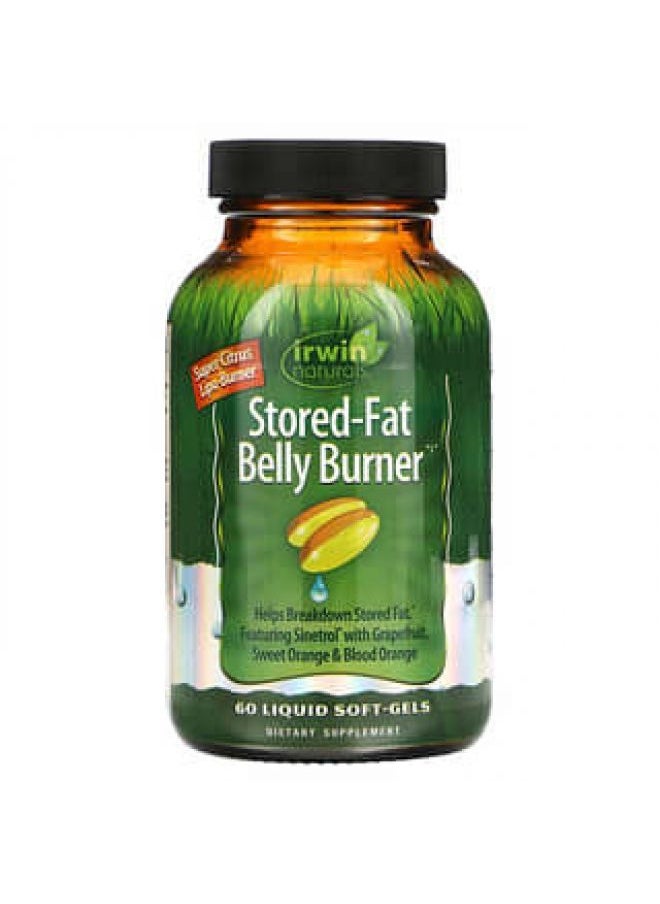 Irwin Naturals Irwin Naturals Stored-Fat Belly Burner 60 Liquid Soft-Gels 