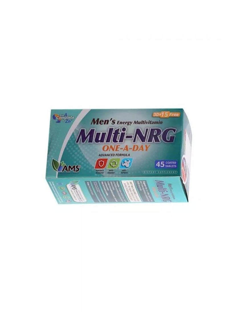 إيه إم إس Ams Multi-Nrg One كبسولات يومية 45S (للرجال) - Image 2