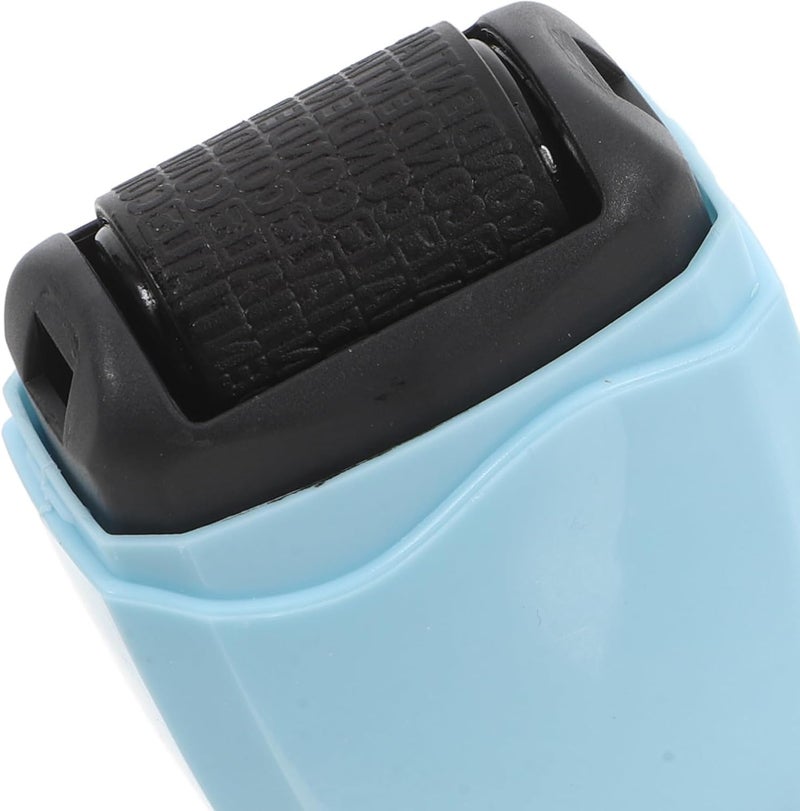 Ipetboom Confidential Roller Stamp Privacy Protection Identity Theft Security Stamp Mail Address Blocker Ink Roller for Personal Information Guard Sky Blue - Image 3