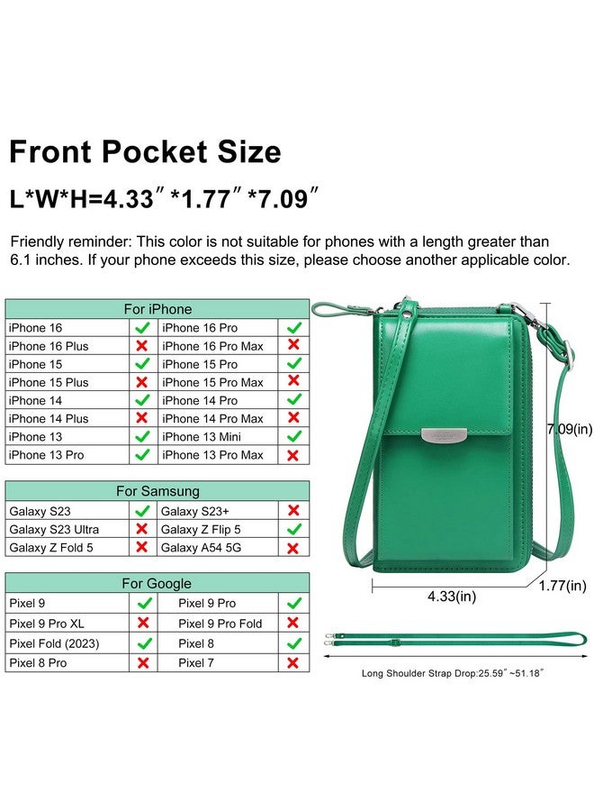 كوكو حقيبة كروس صغيرة من كوكو، محفظة للهاتف المحمول مع فتحات لبطاقات الائتمان للنساء - Image 2