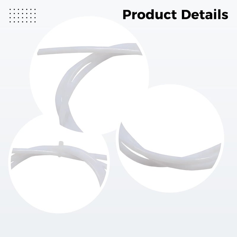يمكن الدمج مع منتجات أنبوب الطابعة PTFE بطول 6.5 قدم، قطر داخلي 2 مم، قطر خارجي 4 مم، مقاوم لدرجات الحرارة العالية، للتغذية عن بُعد مواد خالية من العيب - Image 2