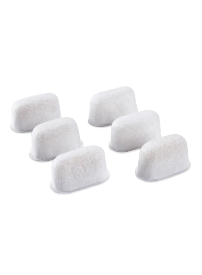 Breville Coffee Machine Water Filter Cores, Resin Softening Filters, Pack of 6 - Image 1