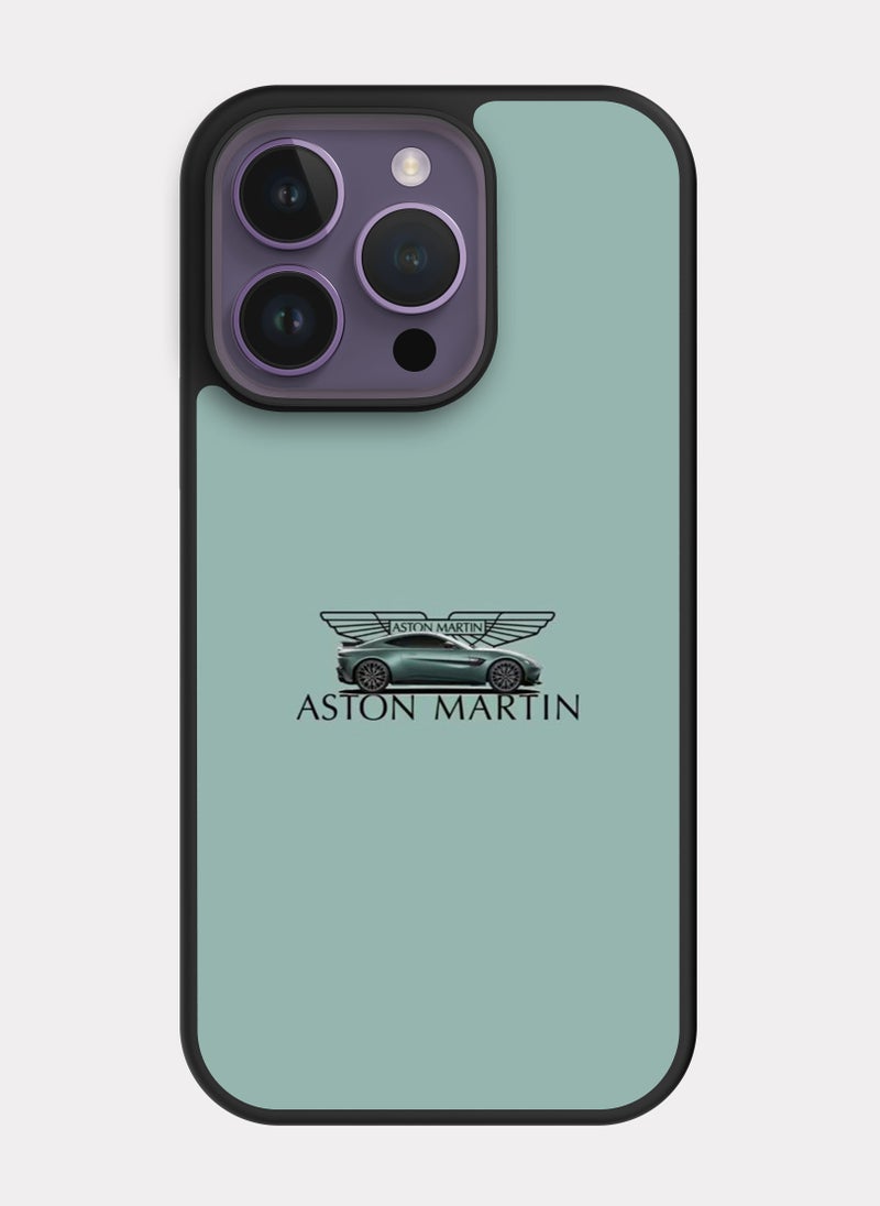 PXLAAT iPhone 14 Pro case cover Aston Martin - Image 1