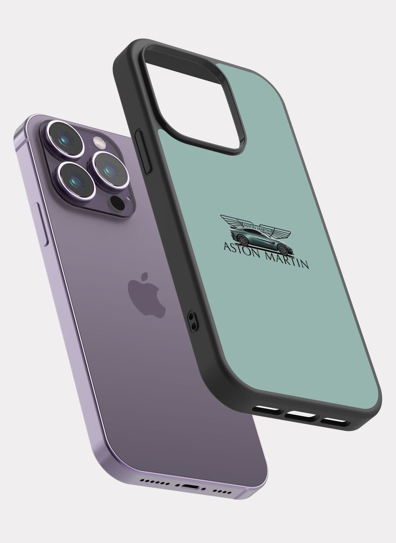 PXLAAT iPhone 14 Pro case cover Aston Martin - Image 2