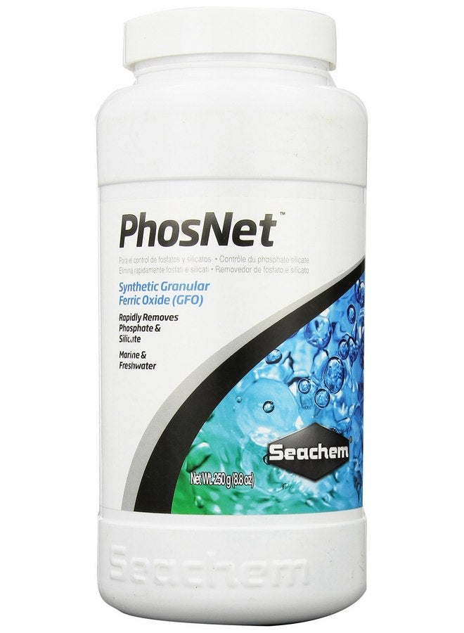 سي تشيم وسائط فلتر حوض السمك Seachem PhosNet لإزالة سيليكات الفوسفات، 250 جرام/8.8 أونصة (001443) - Image 1