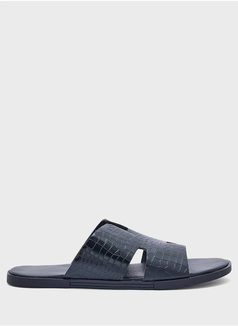 Robert Wood Casual Slides Sandals