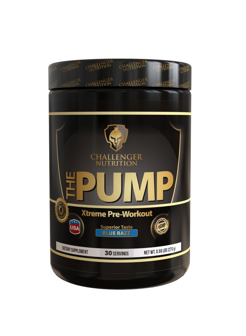 CHALLENGER NUTRITION Pump Bluerazz