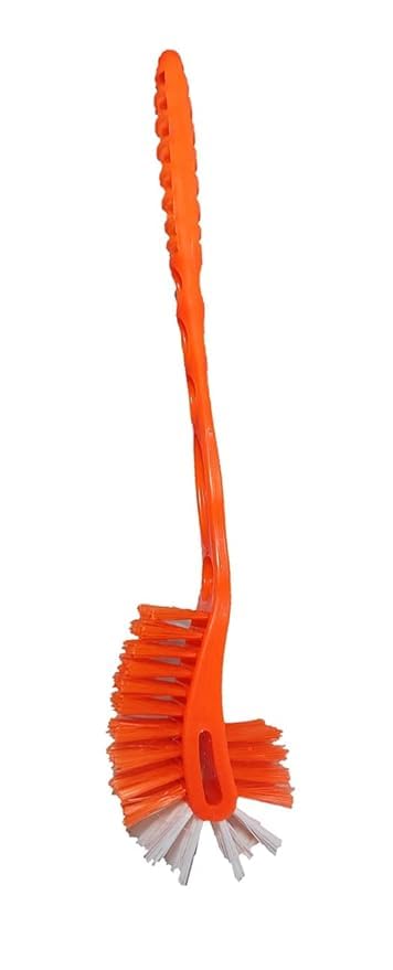 G2gather Cleaning Products Double Hockey Large Size Toilet Brush Multicolour Pack of 2 - Image 2