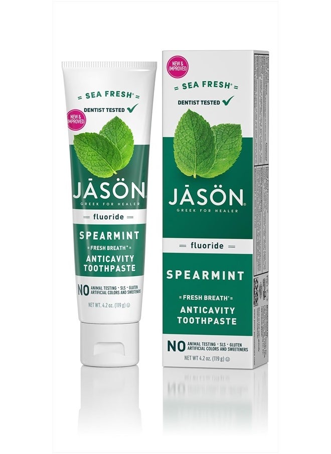 Jason Jason Sea Fresh Toothpaste with Fluoride 4.2 oz  - Image 1