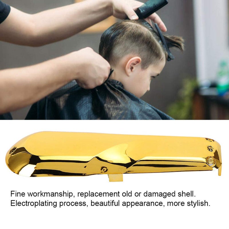 Filfeel Hair Clipper Replacement Cover Housing Protective Shell for Magic Cordless 8148 Accessory (Electroplate golden) - Image 2
