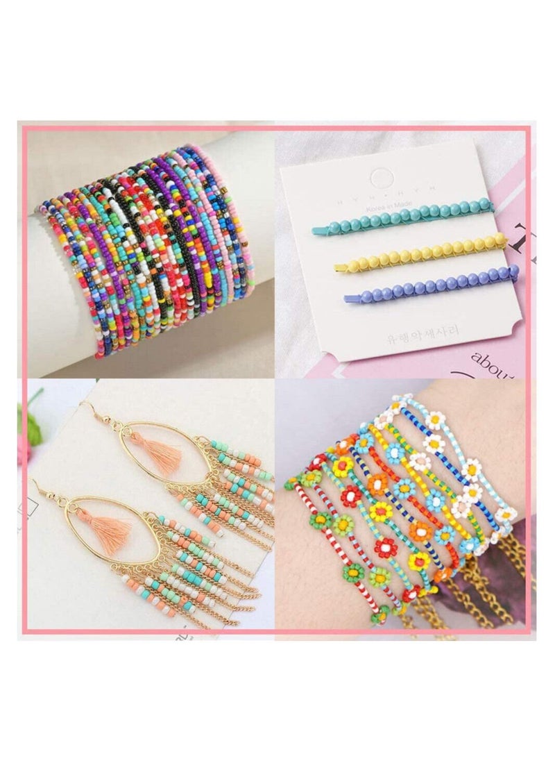 Mountain Gems - Craft Beads Assorted Kit with Organizer Box for DIY Jewelry Making - Image 1