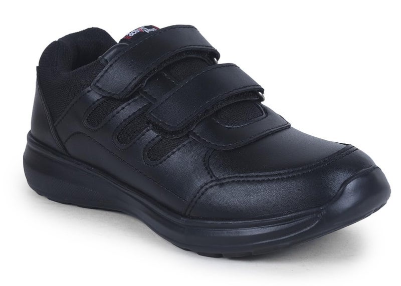 Action School Shoes for Boys & Girls-AGT-52 Black-11-Big - Image 1