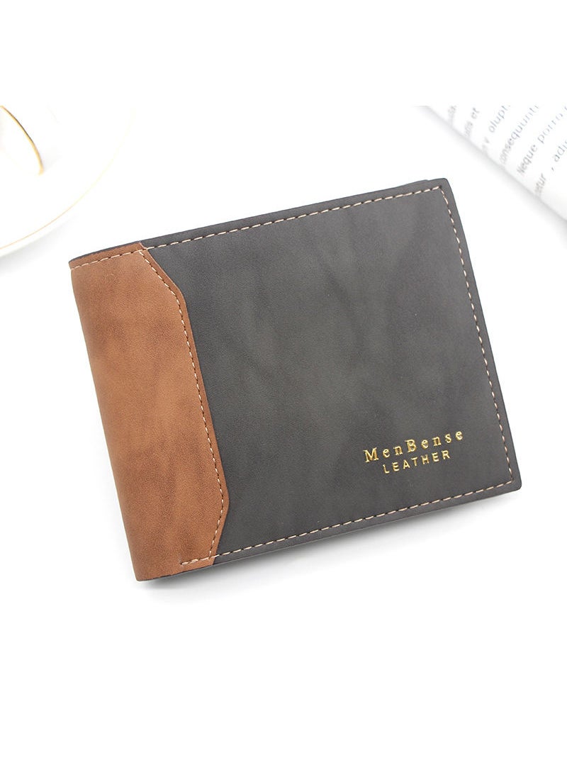 Sharpdo - Men's Short Wallet Card and Functional ID Bag 12*9.5*2.5cm - Image 1