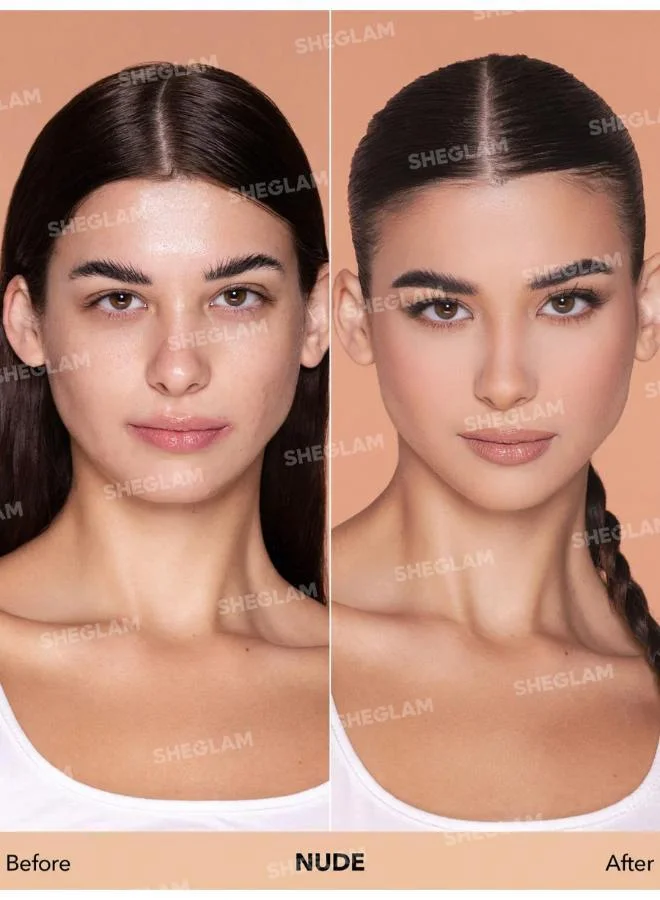 شيجلام Complexion Pro Long Lasting Breathable Matte Foundation-Nude