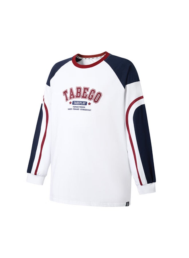 TABE Xiaozhutuoni Boys' Cotton T-shirt, Autumn Wear, Children's Long-sleeve, Skin-friendly, For Ages 6-15, Big Kids, Sports Long Tee, Youth, New Style - Image 2