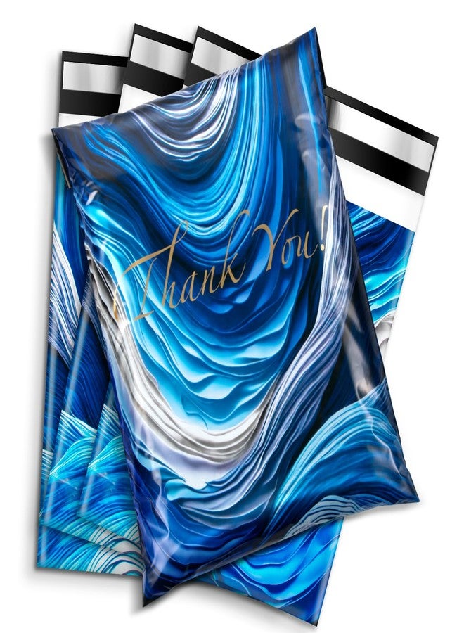 Oududianzi Shipping Bags 10x13 100 Pack - Ocean Wave - Image 1