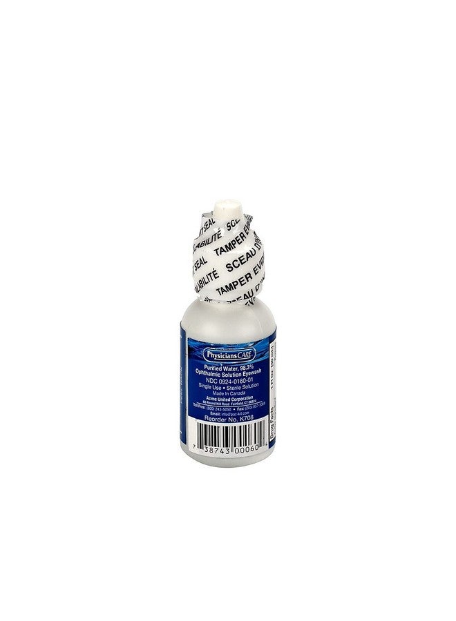 Pac-Kit PhysiciansCare Eye Wash Solution, Sterile Isotonic Buffered Solution for Flushing & Irrigating Eyes, 1-oz Bottle  - Image 4