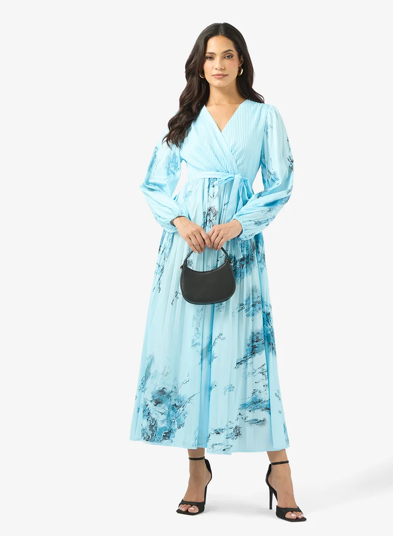 Ella  Floral Print Dress for Women | Best Price UAE