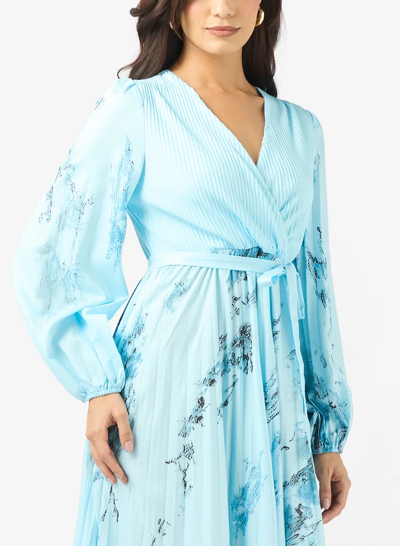 Ella  Floral Print Dress for Women | Best Price UAE