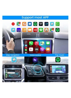 Carlinkit CarlinKit Adapter for Android Car Radio: Wireless Android Auto & Apple CarPlay, Fast Plug & Play, Dual Compatibility, Hands-Free Calling, Voice Control, Easy Installation  - Image 5
