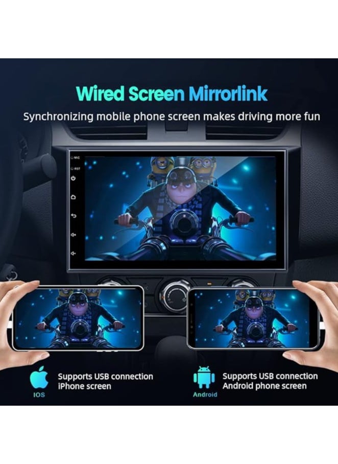 CarlinKit Adapter for Android Car Radio: Wireless Android Auto & Apple CarPlay, Fast Plug & Play, Dual Compatibility, Hands-Free Calling, Voice Control, Easy Installation