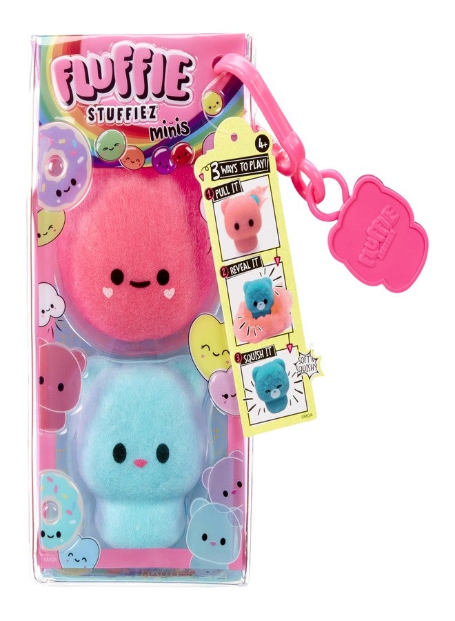 Fluffie Stuffiez Donut & Round Candy Minis Collectible Feature - Surprise Reveal Unboxing Soft and Squishable Tactile Play Fidget DIY - Image 5