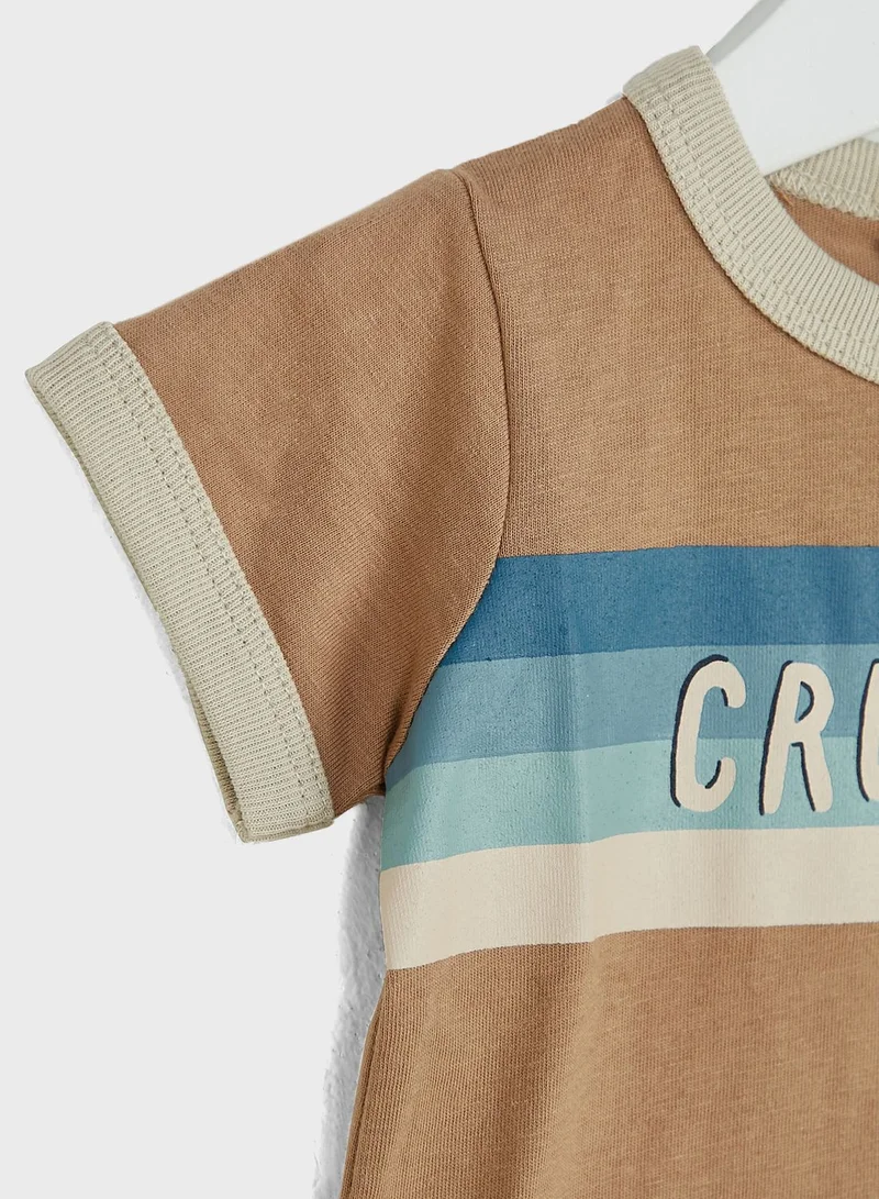 Cotton On Infant Slogan T-Shirt