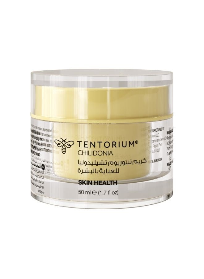Tentorium Chilidonia Cream Tentorium Honey Based Body Cream 50 ml – Repairs Cracked Skin, Calms Dry & Irritated Skin, Protective Care with Honey, Beeswax & Propolis - Image 1