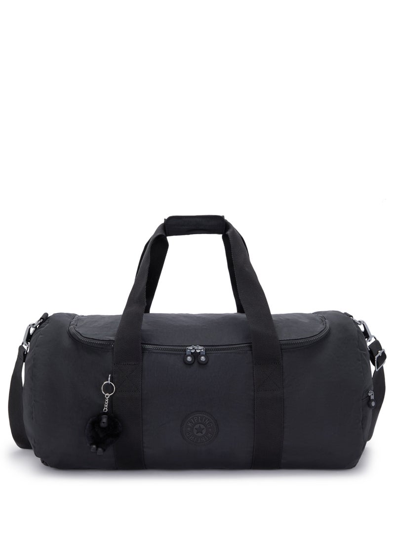 kipling Argus Medium Duffle Bag With Internal Organisation Ideal for Gym, 0.8kg, 62L - Black Noir - Image 1