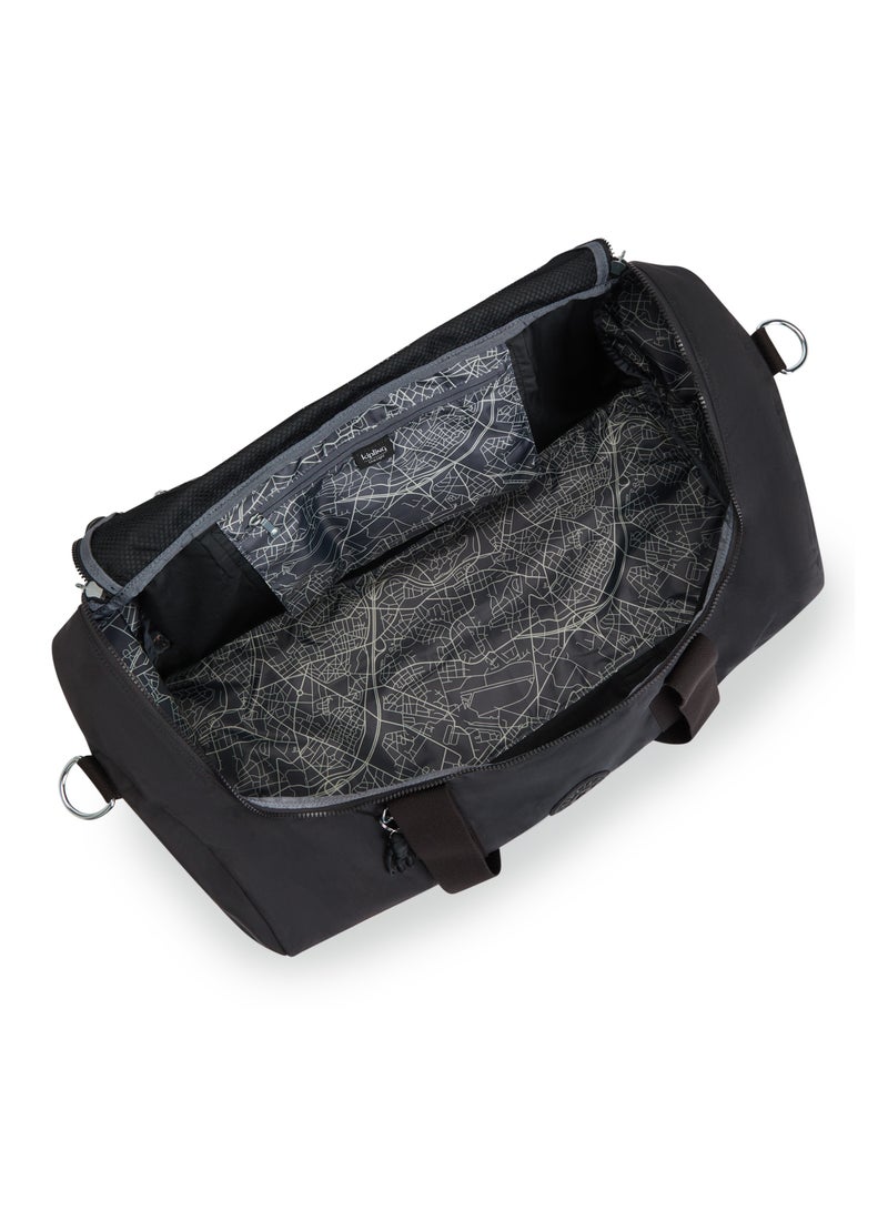 kipling Argus Medium Duffle Bag With Internal Organisation Ideal for Gym, 0.8kg, 62L - Black Noir - Image 3