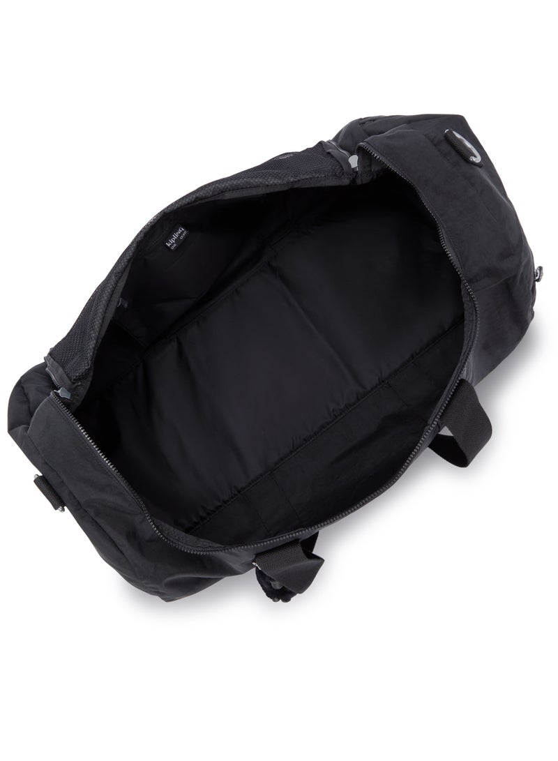 kipling Argus Medium Duffle Bag With Internal Organisation Ideal for Gym, 0.8kg, 62L - Black Noir - Image 5