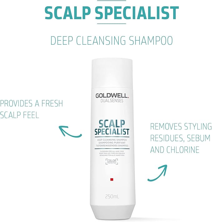 Goldwell Dualsenses Scalp Specialist Deep Cleansing Shampoo 250ml - Image 2