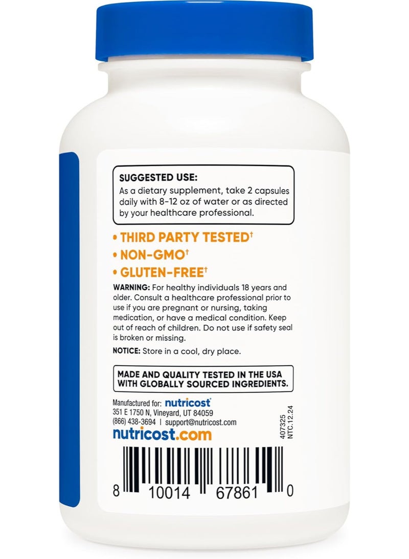 Nutricost Tongkat Ali 1,000mg 120 Capsules - Image 3