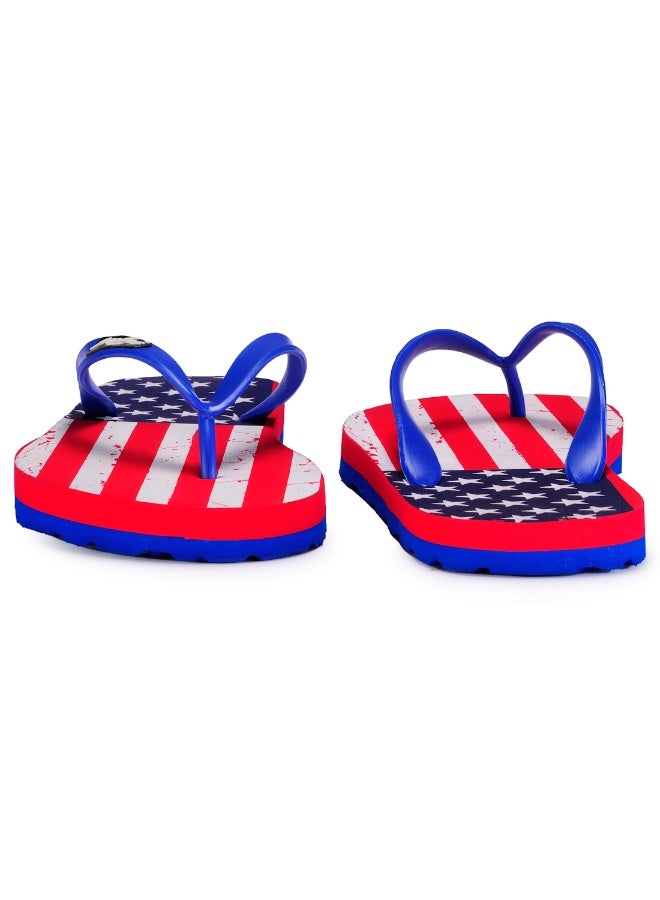 Freetoes USA Printed Flip Flops for Men - Image 2