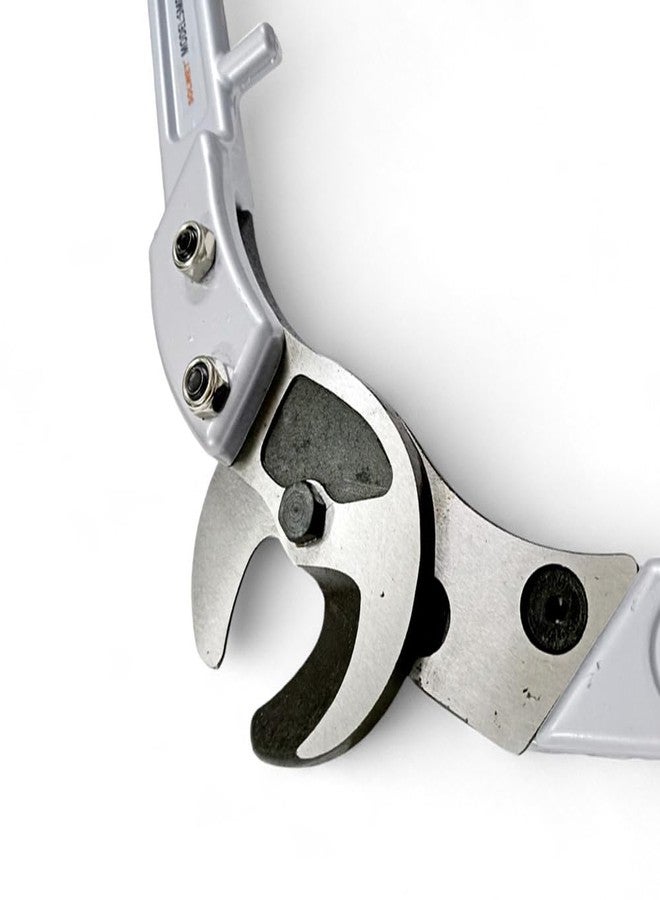 Solwet Hand Operated Cable Cutter SMD-125L Cutting range up to 120 sq mm for Copper and aluminum Cable wire, 1 Kg Weight with Yellow aluminum handle - Image 2